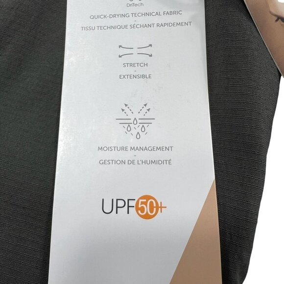 Indyeva NWT UPF 50 Liike V Cinchable Sides Dress Color Pine Size Small - Picture 7 of 10